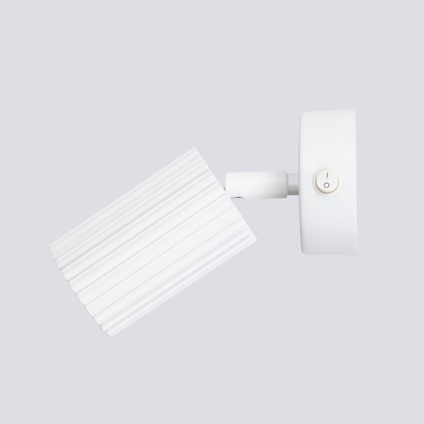 Faretto da parete KARBON 1xGU10/10W/230V bianco
