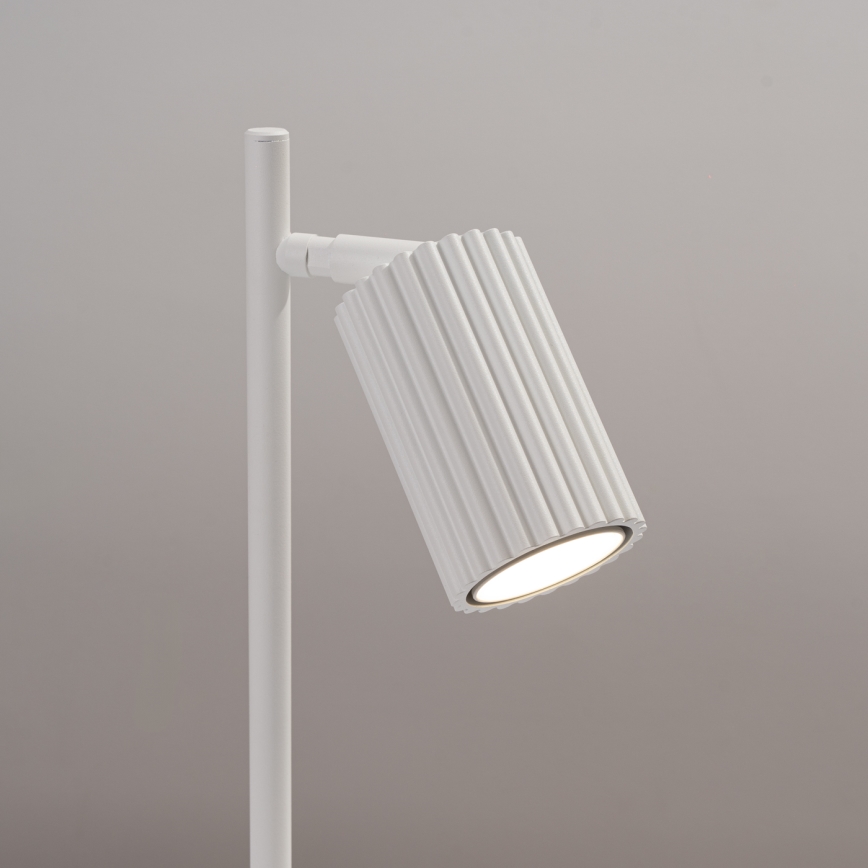 Lampada da tavolo KARBON 1xGU10/10W/230V bianco