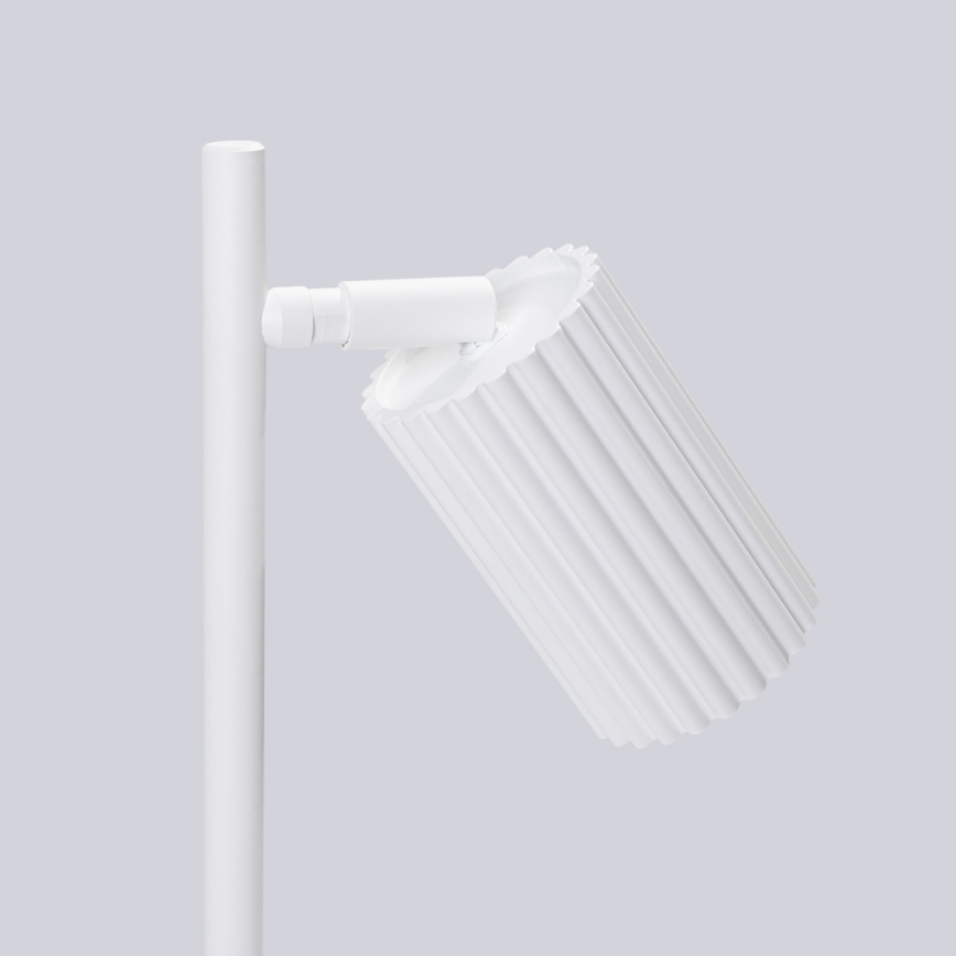 Lampada da tavolo KARBON 1xGU10/10W/230V bianco