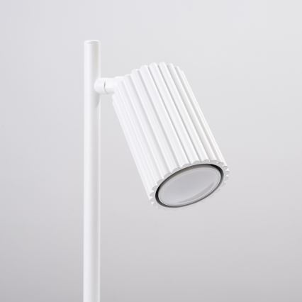 Lampada da tavolo KARBON 1xGU10/10W/230V bianco
