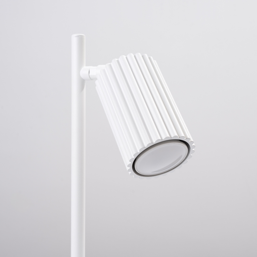 Lampada da tavolo KARBON 1xGU10/10W/230V bianco