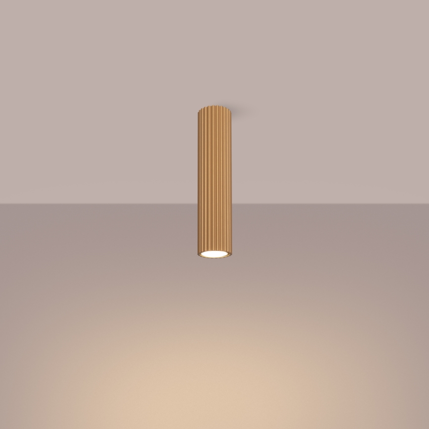 Faretto KARBON 1xGU10/10W/230V 30 cm oro
