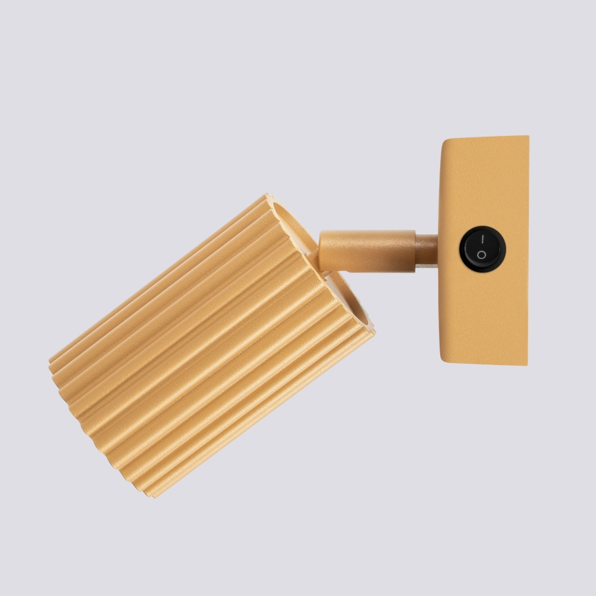 Faretto da parete KARBON 1xGU10/10W/230V oro