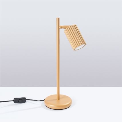 Lampada da tavolo KARBON 1xGU10/10W/230V oro