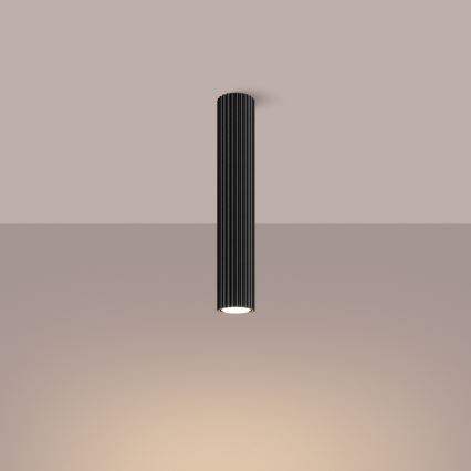 Faretto KARBON 1xGU10/10W/230V 40 cm nero