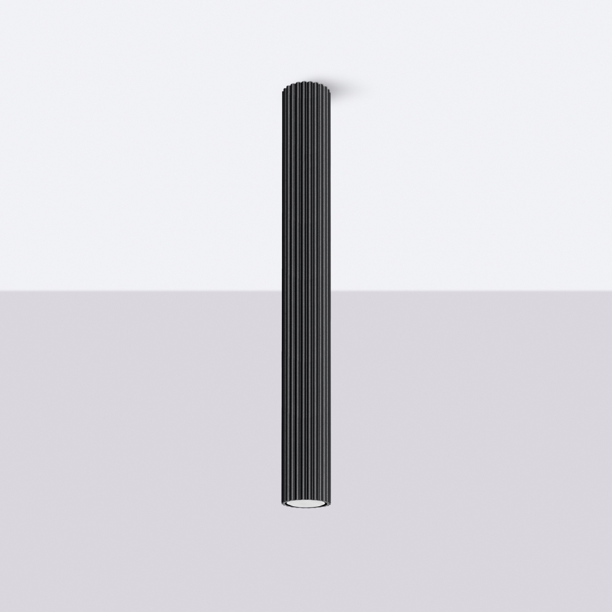 Faretto KARBON 1xGU10/10W/230V 60 cm nero
