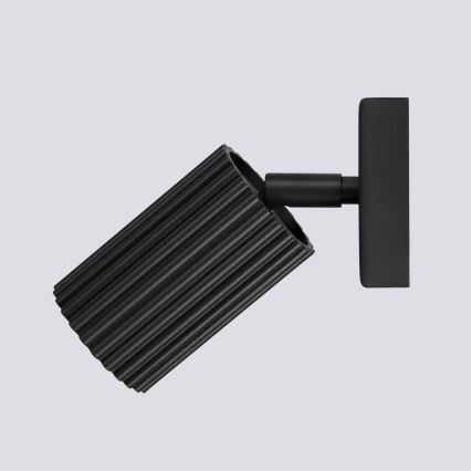 Faretto da parete KARBON 1xGU10/10W/230V nero