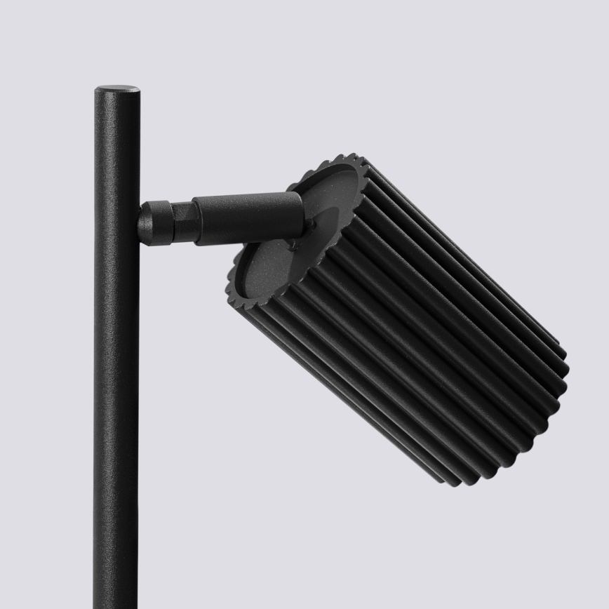 Lampada da tavolo KARBON 1xGU10/10W/230V nero