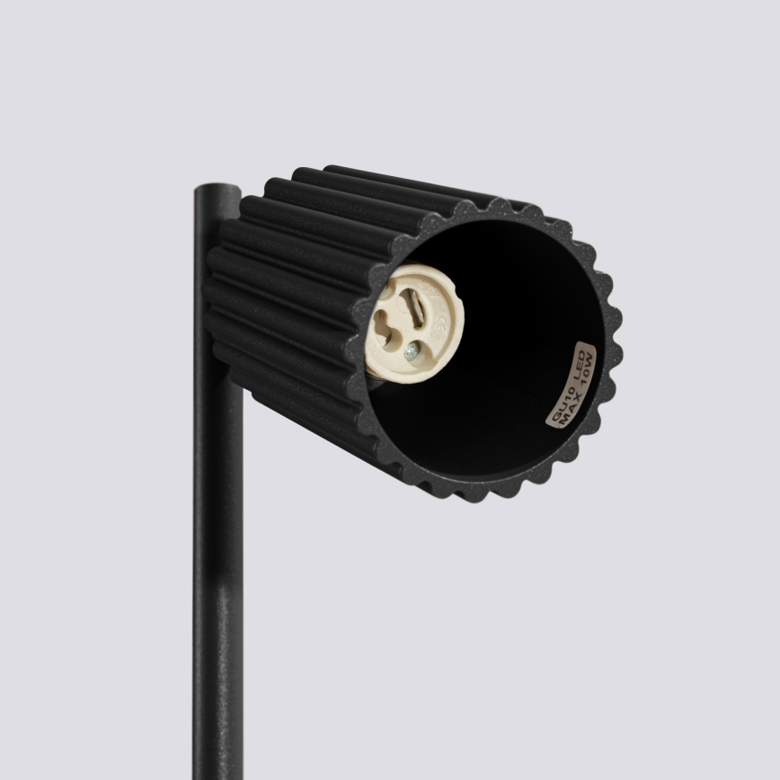 Lampada da tavolo KARBON 1xGU10/10W/230V nero