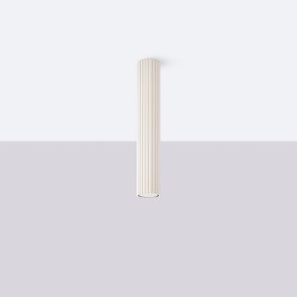 Faretto KARBON 1xGU10/10W/230V 40 cm color crema