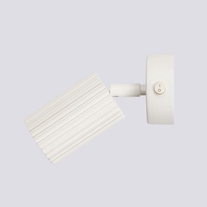 Faretto da parete KARBON 1xGU10/10W/230V color crema