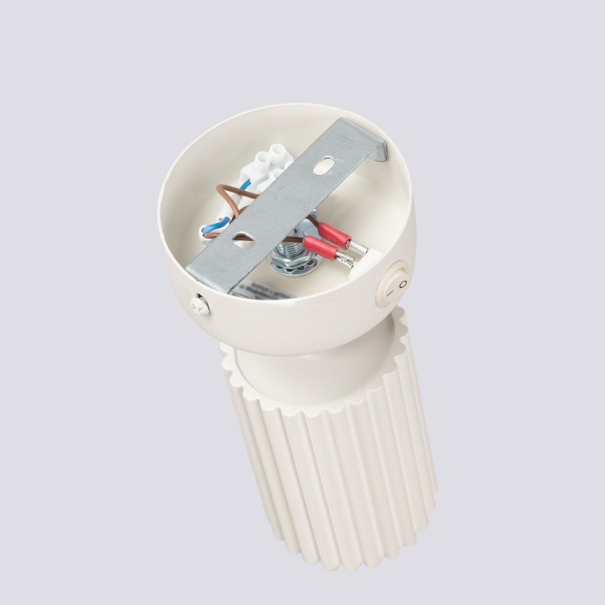 Faretto da parete KARBON 1xGU10/10W/230V color crema