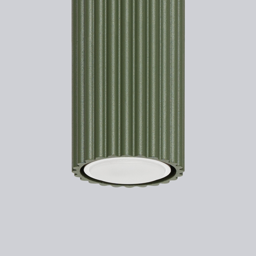 Faretto KARBON 1xGU10/10W/230V 30 cm verde