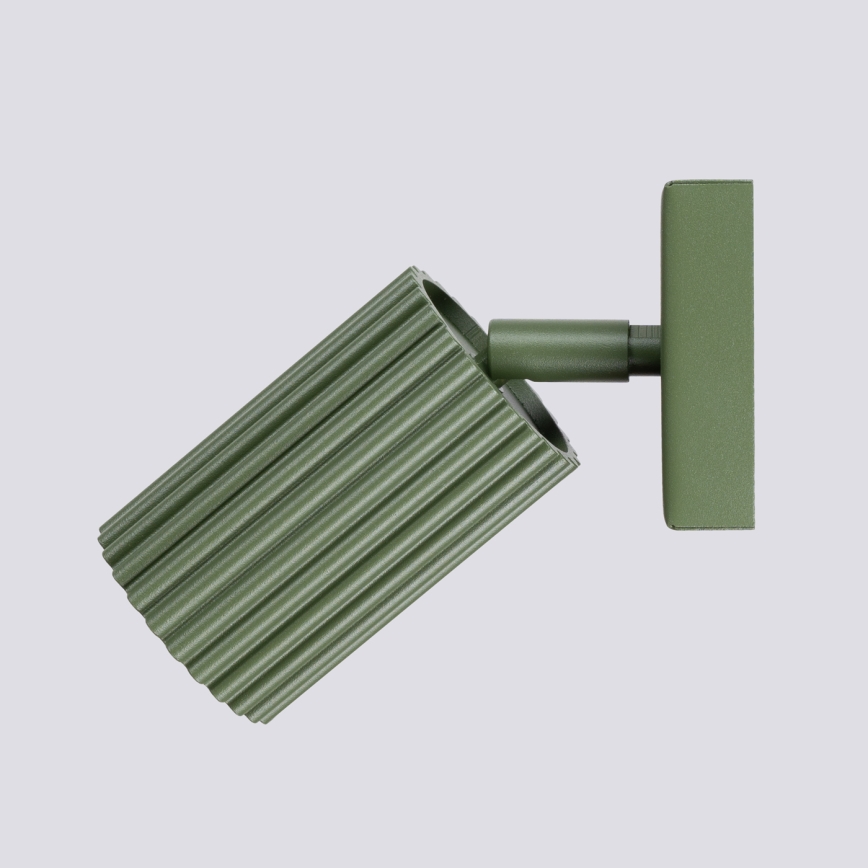 Faretto da parete KARBON 1xGU10/10W/230V verde