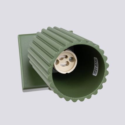 Faretto da parete KARBON 1xGU10/10W/230V verde