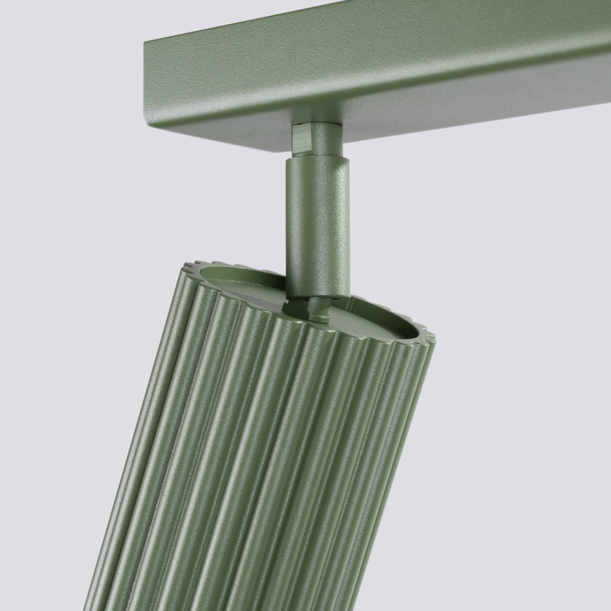 Faretto KARBON 4xGU10/10W/230V verde
