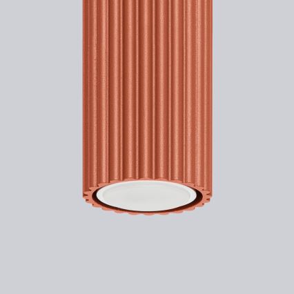 Faretto KARBON 1xGU10/10W/230V 30 cm rosso