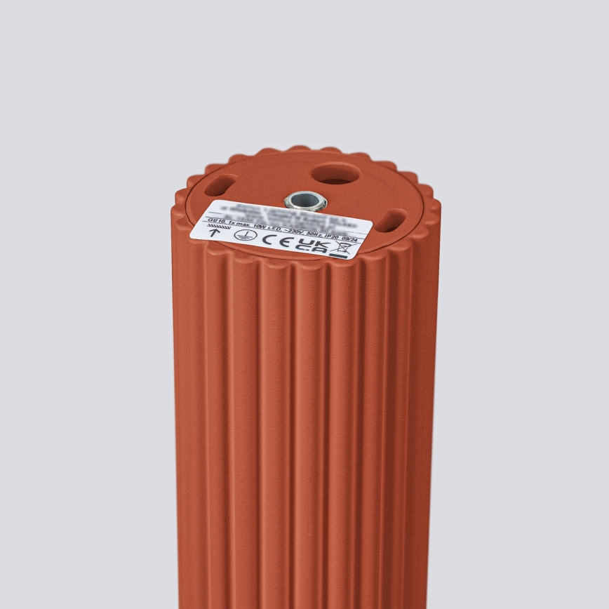 Faretto KARBON 1xGU10/10W/230V 30 cm rosso