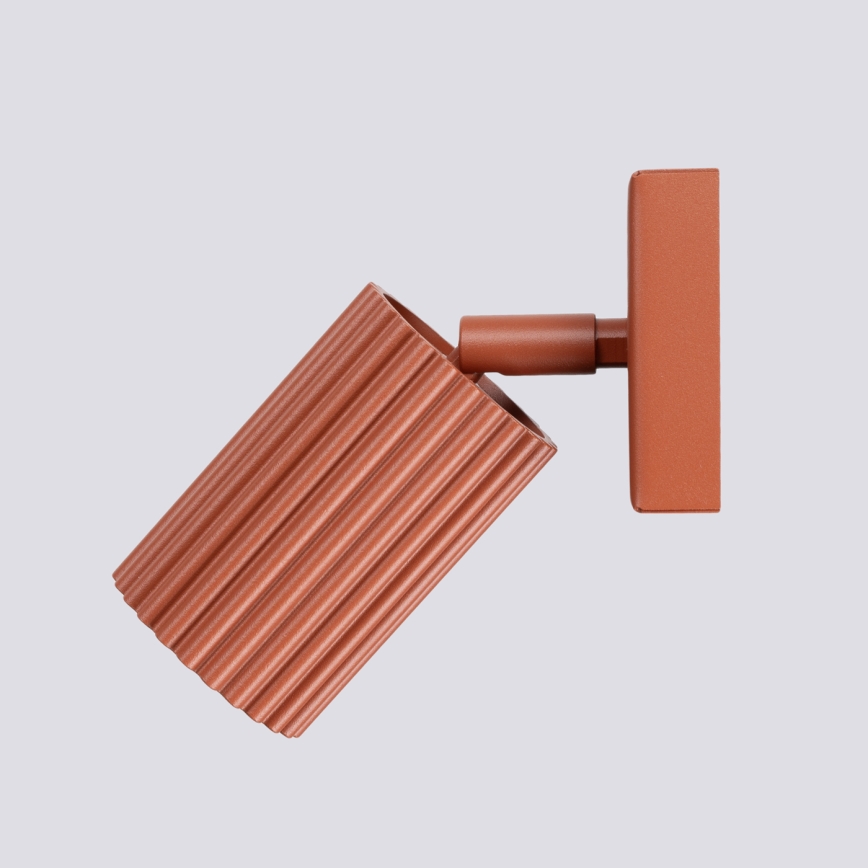 Faretto da parete KARBON 1xGU10/10W/230V rosso