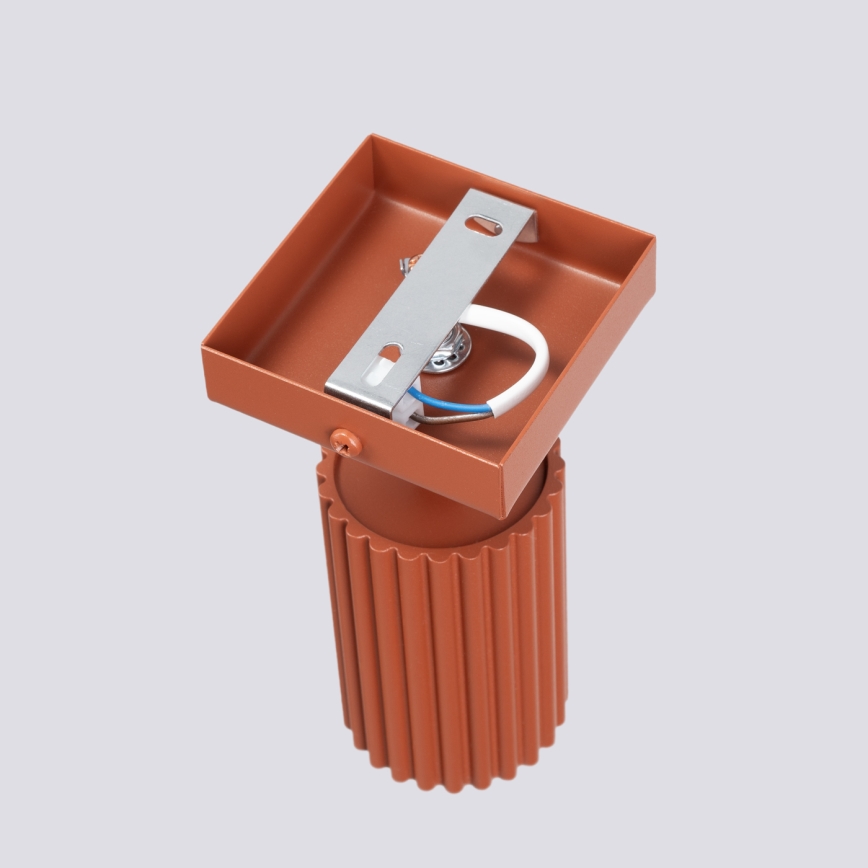 Faretto da parete KARBON 1xGU10/10W/230V rosso