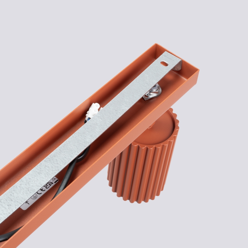 Faretto KARBON 6xGU10/10W/230V rosso