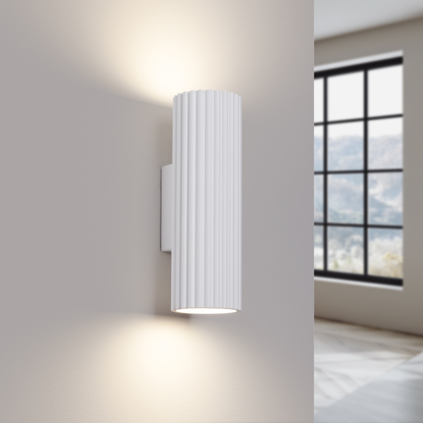 Applique KARBON 2xGU10/10W/230V bianco