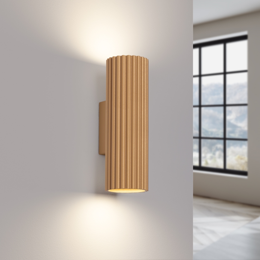 Applique KARBON 2xGU10/10W/230V oro