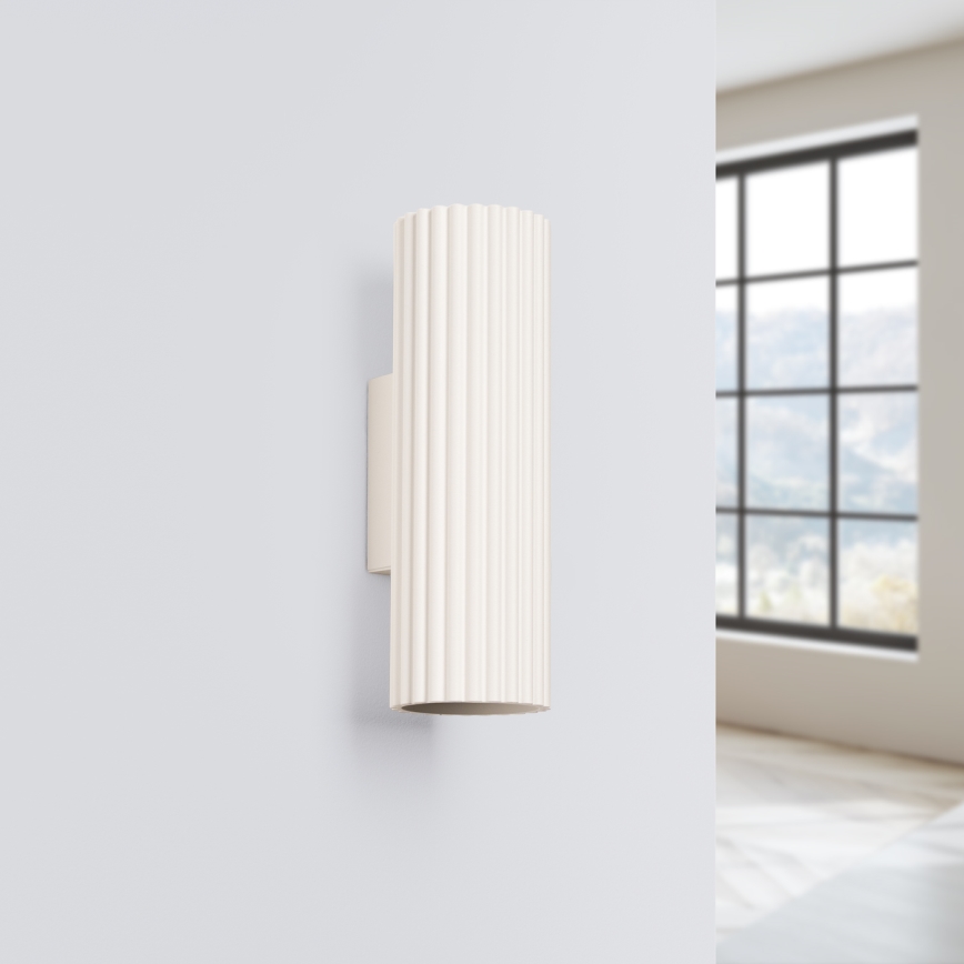 Applique KARBON 2xGU10/10W/230V color crema