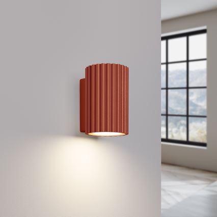 Applique KARBON 1xGU10/10W/230V rosso