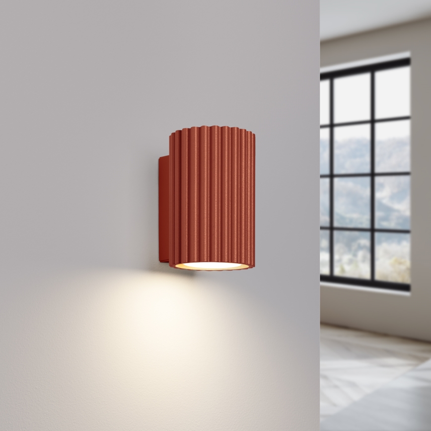 Applique KARBON 1xGU10/10W/230V rosso