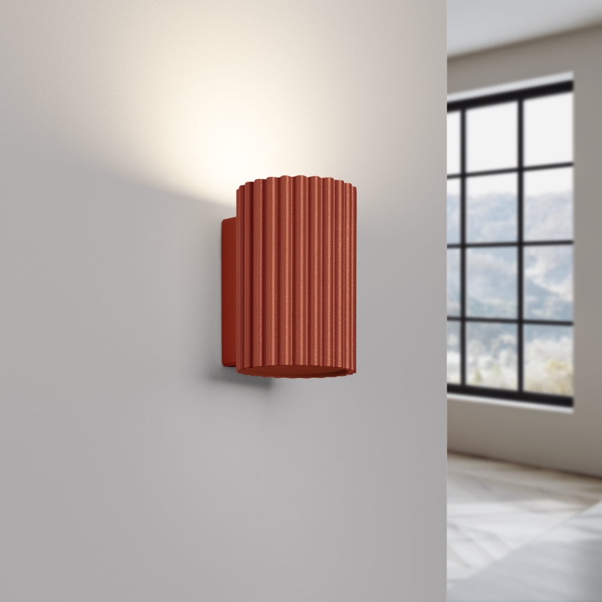 Applique KARBON 1xGU10/10W/230V rosso