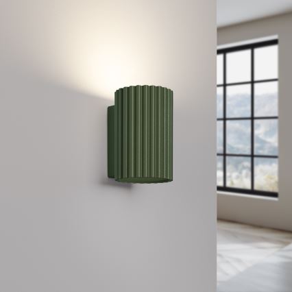 Applique KARBON 1xGU10/10W/230V verde