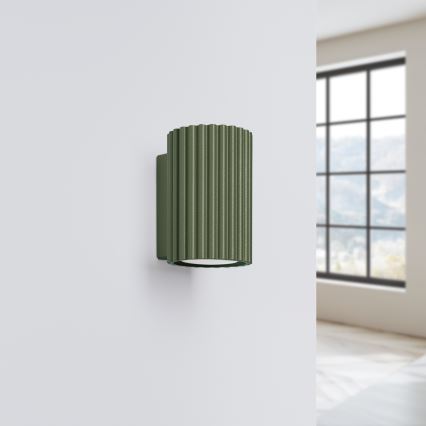 Applique KARBON 1xGU10/10W/230V verde