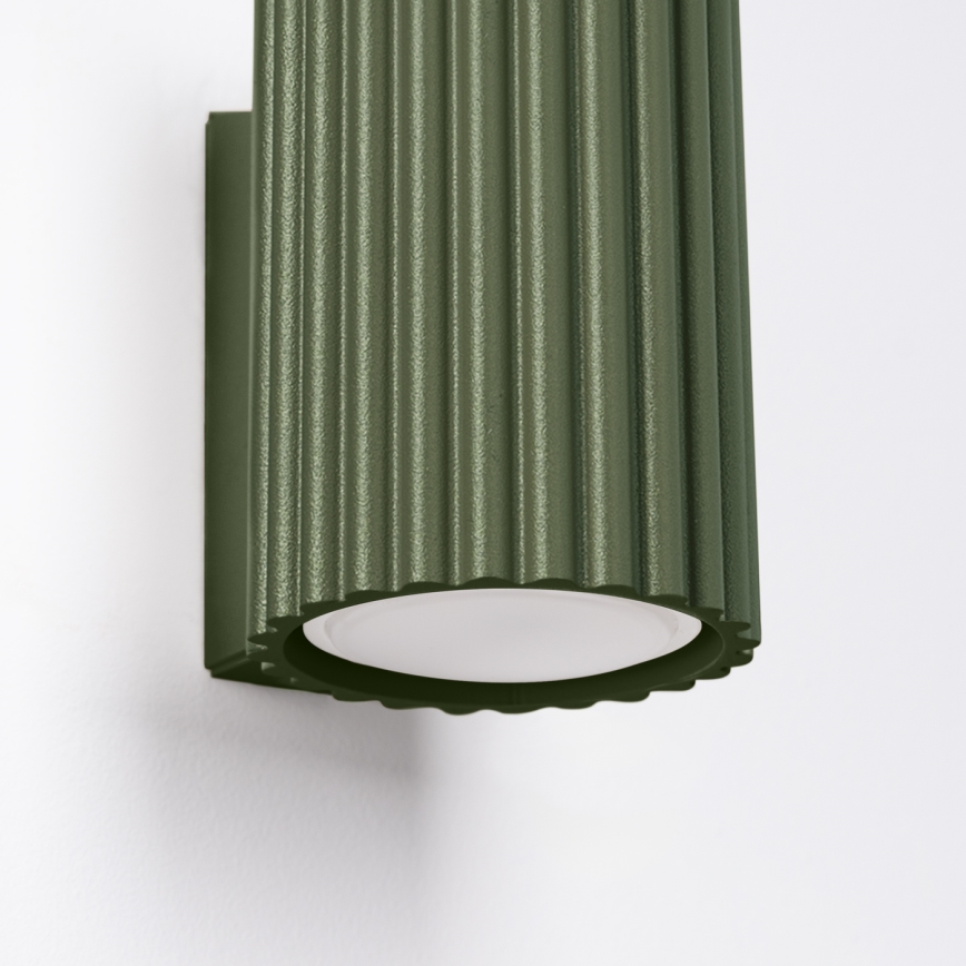 Applique KARBON 1xGU10/10W/230V verde