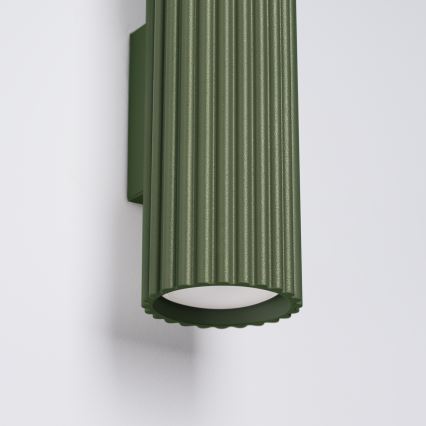 Applique KARBON 2xGU10/10W/230V verde