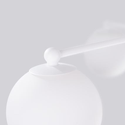 Lampadario a sospensione con supporto rigido ASTRAL 3xG9/8W/230V bianco