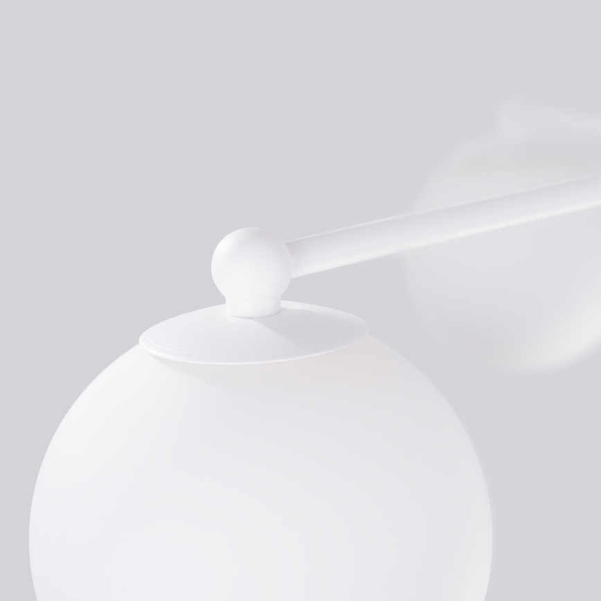 Lampadario a sospensione con supporto rigido ASTRAL 3xG9/8W/230V bianco