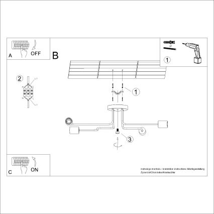 Lampadario a plafone TIMBO 4xE27/15W/230V bianco/beige/faggio
