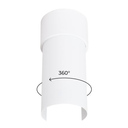 Plafoniera FLASH 1xE27/15W/230V bianco