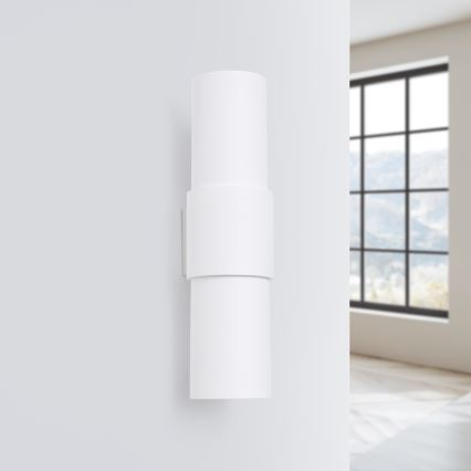 Applique FLASH 2xE27/15W/230V bianco