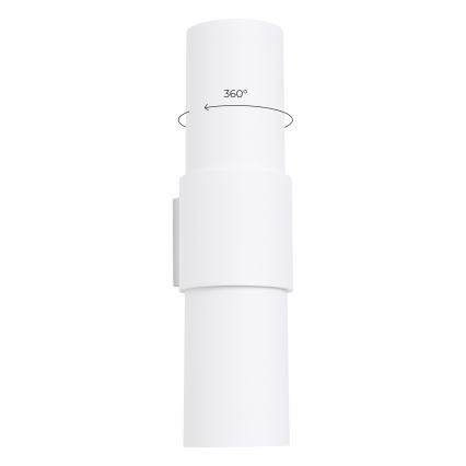 Applique FLASH 2xE27/15W/230V bianco