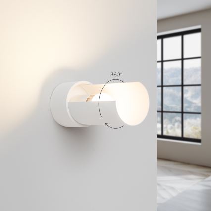Applique FLASH 1xE27/15W/230V bianco