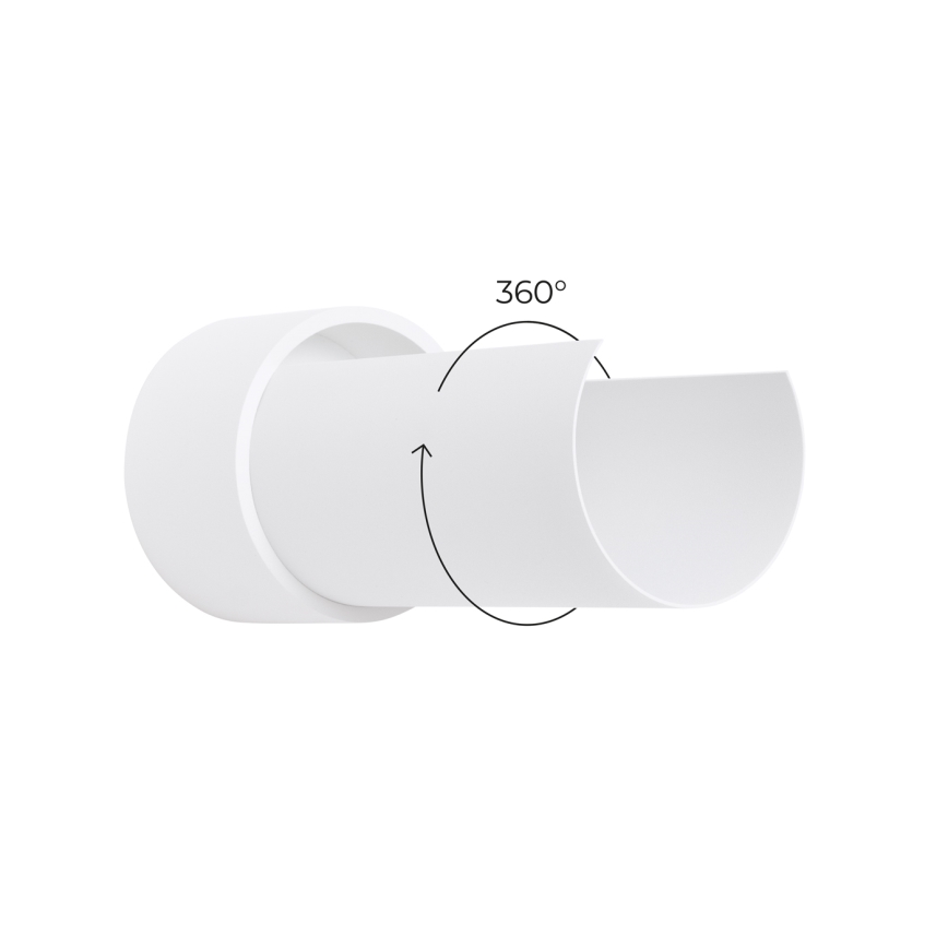 Applique FLASH 1xE27/15W/230V bianco