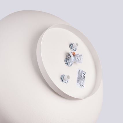 Plafoniera OMIQ 4xE27/15W/230V Ø 30 cm crema