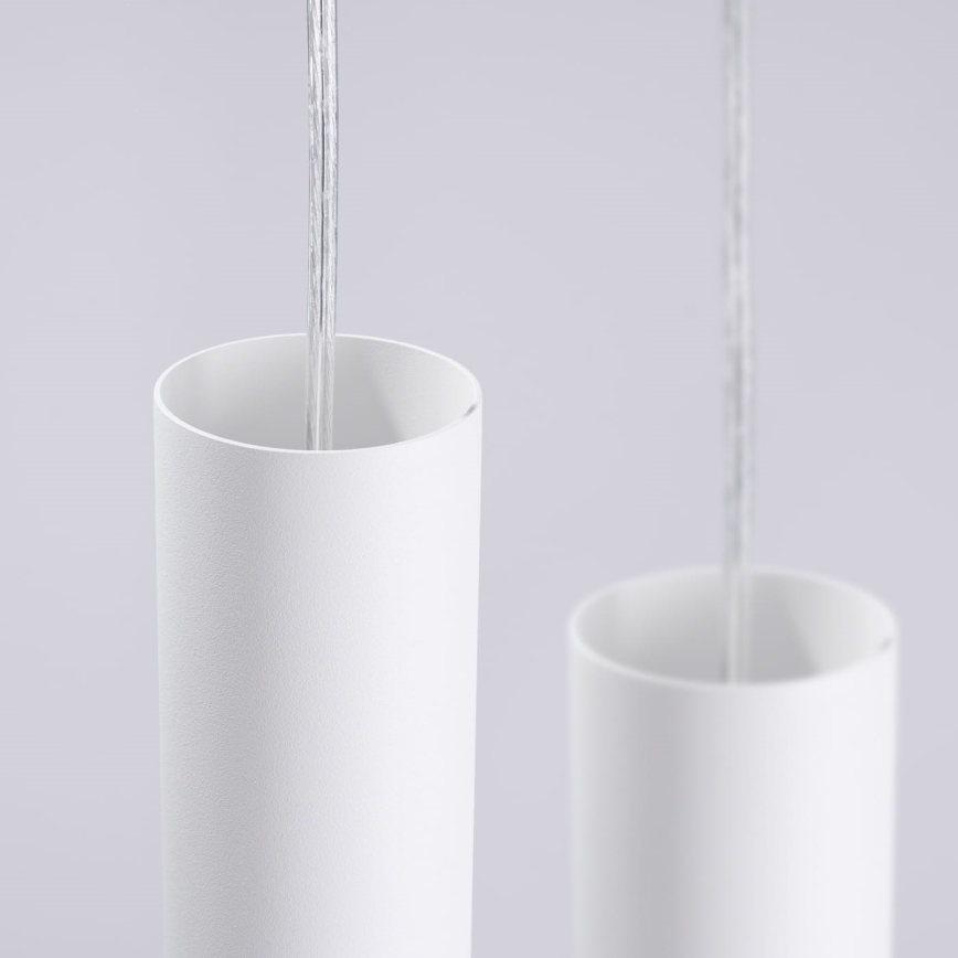 Lampadario a sospensione con filo LAMI 3xGU10/10W/230V bianco
