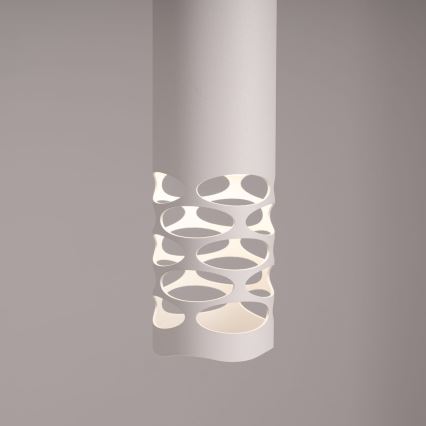 Lampadario a sospensione con filo LIRO 1xGU10/10W/230V bianco