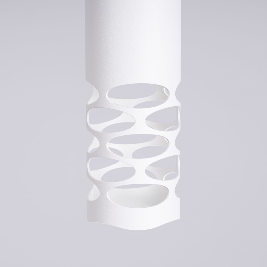 Lampadario a sospensione con filo LIRO 1xGU10/10W/230V bianco