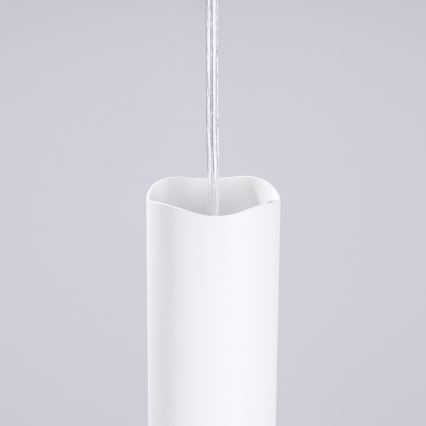 Lampadario a sospensione con filo LIRO 1xGU10/10W/230V bianco