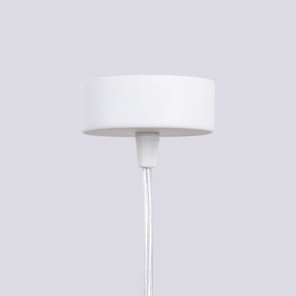 Lampadario a sospensione con filo LIRO 1xGU10/10W/230V bianco