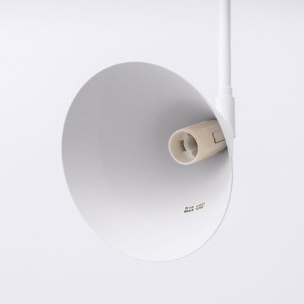 Applique NOX 1xE14/10W/230V bianco
